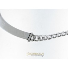 PIANEGONDA girocollo in argento semi-rigido referenza CA010844 new 